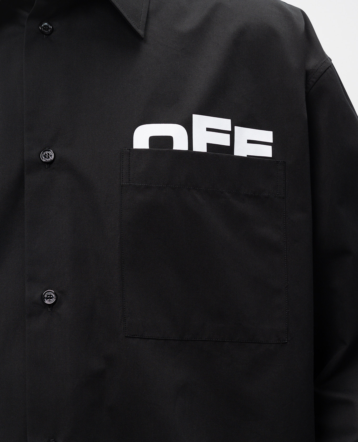 

Black shirt with logo Off-White