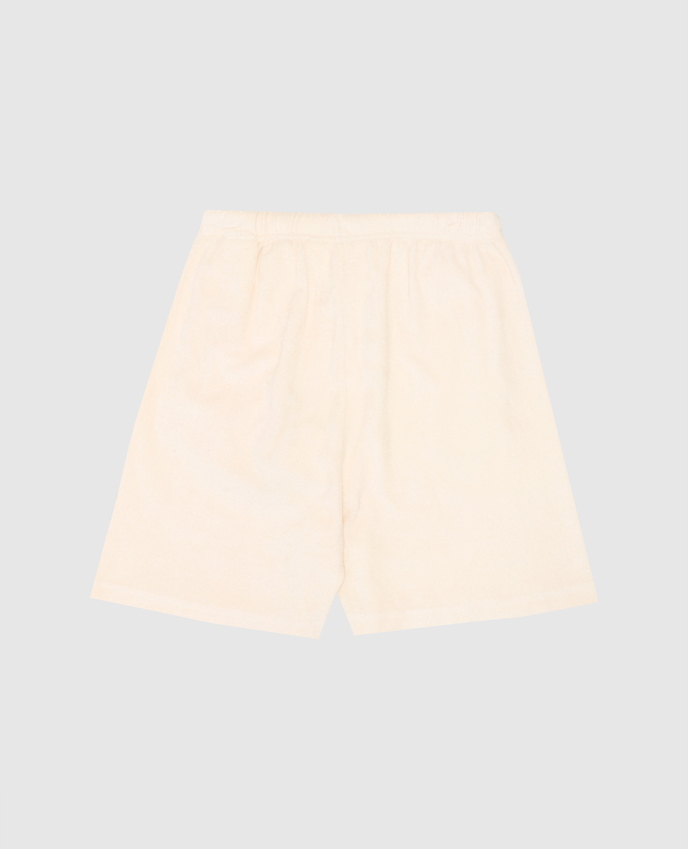

Children's yellow terry shorts with logo patch Palm Angels