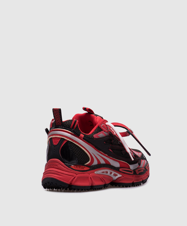 Off-White - BE RIGHT BACK red sneakers OMIA295W24FAB001 - shop
