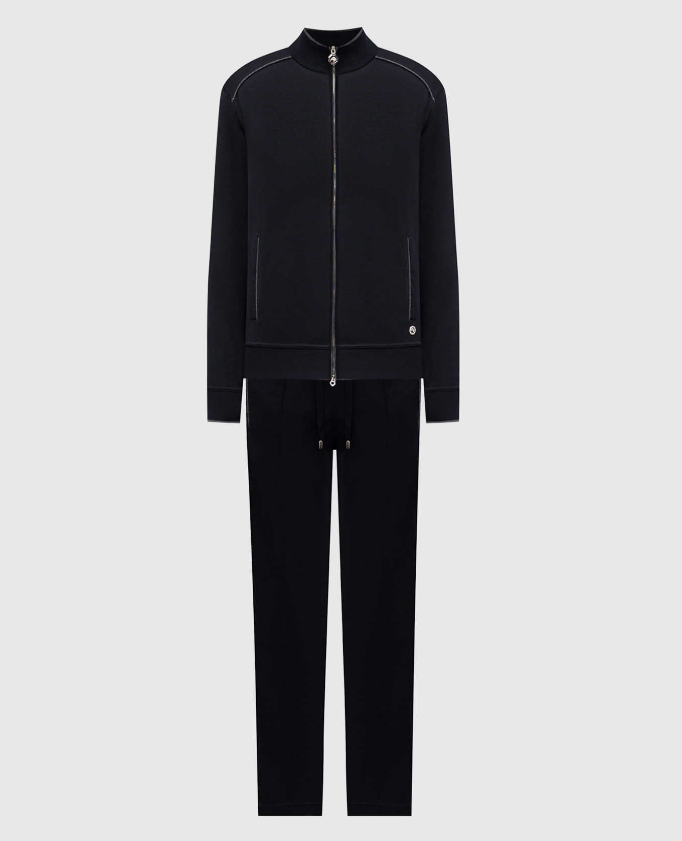 Blue wool tracksuit Stefano Ricci