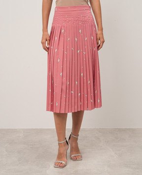 Max Mara Pink pleated skirt GARDA GARDA