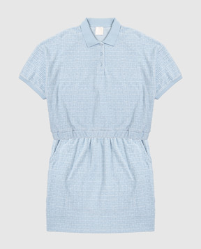 Givenchy Children's blue suit with logo H3083812+