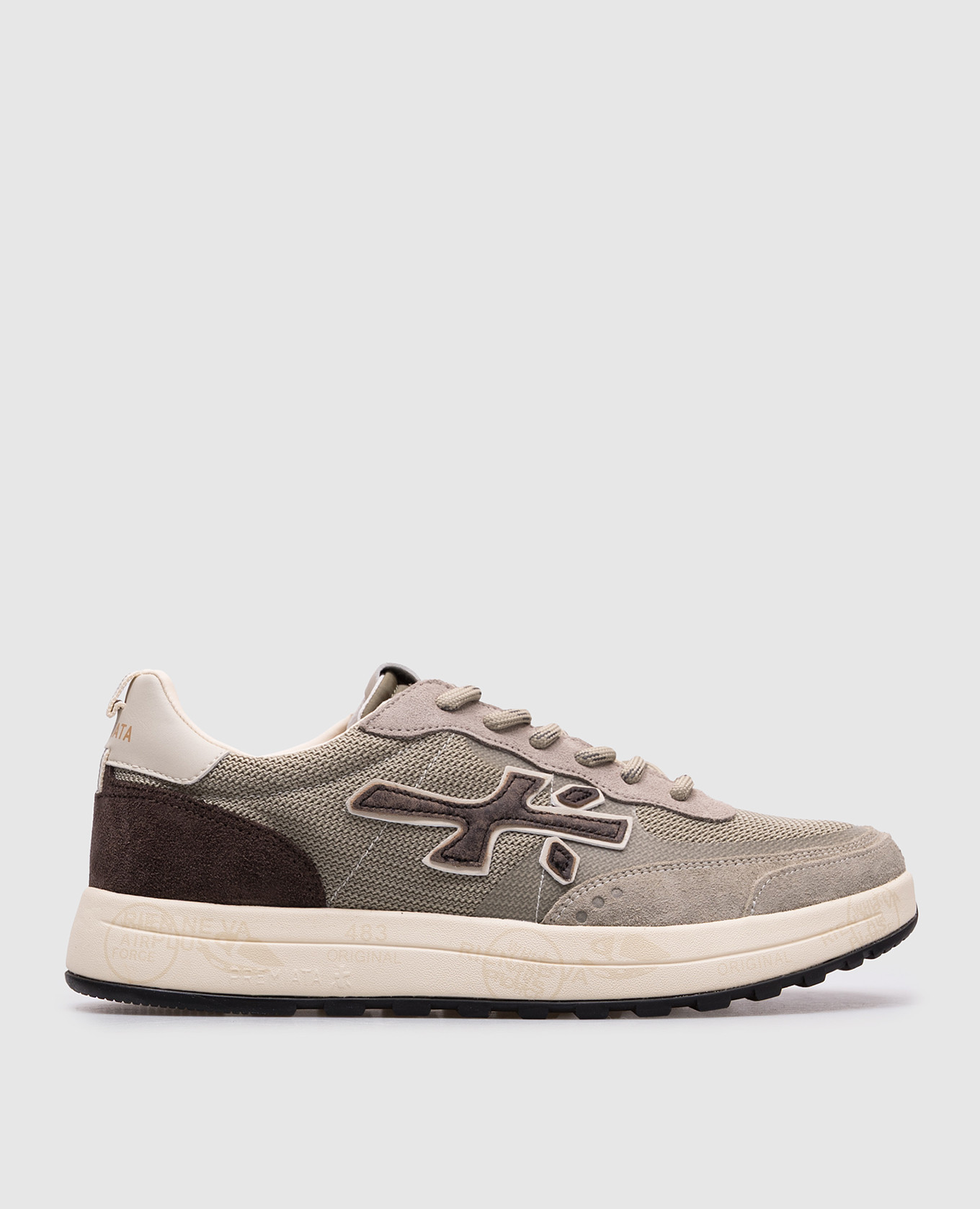 

NOUS khaki combination sneakers Premiata