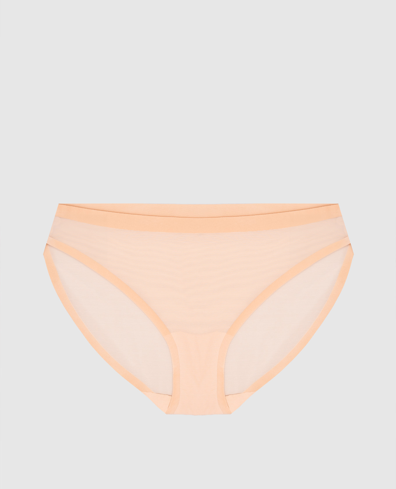 Beige seamless mesh panties Wolford