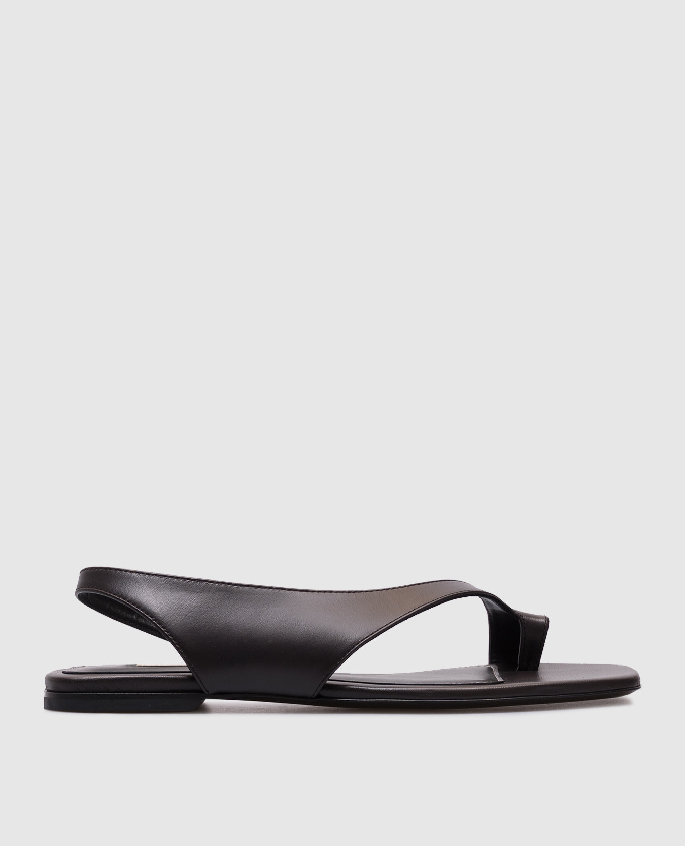 

Brown leather sandals Toteme