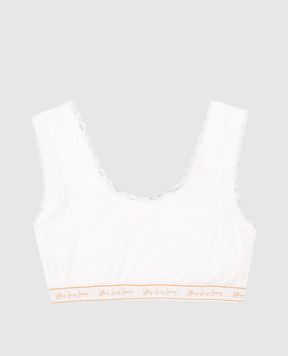 Story Loris Children's white top with lace 36469
