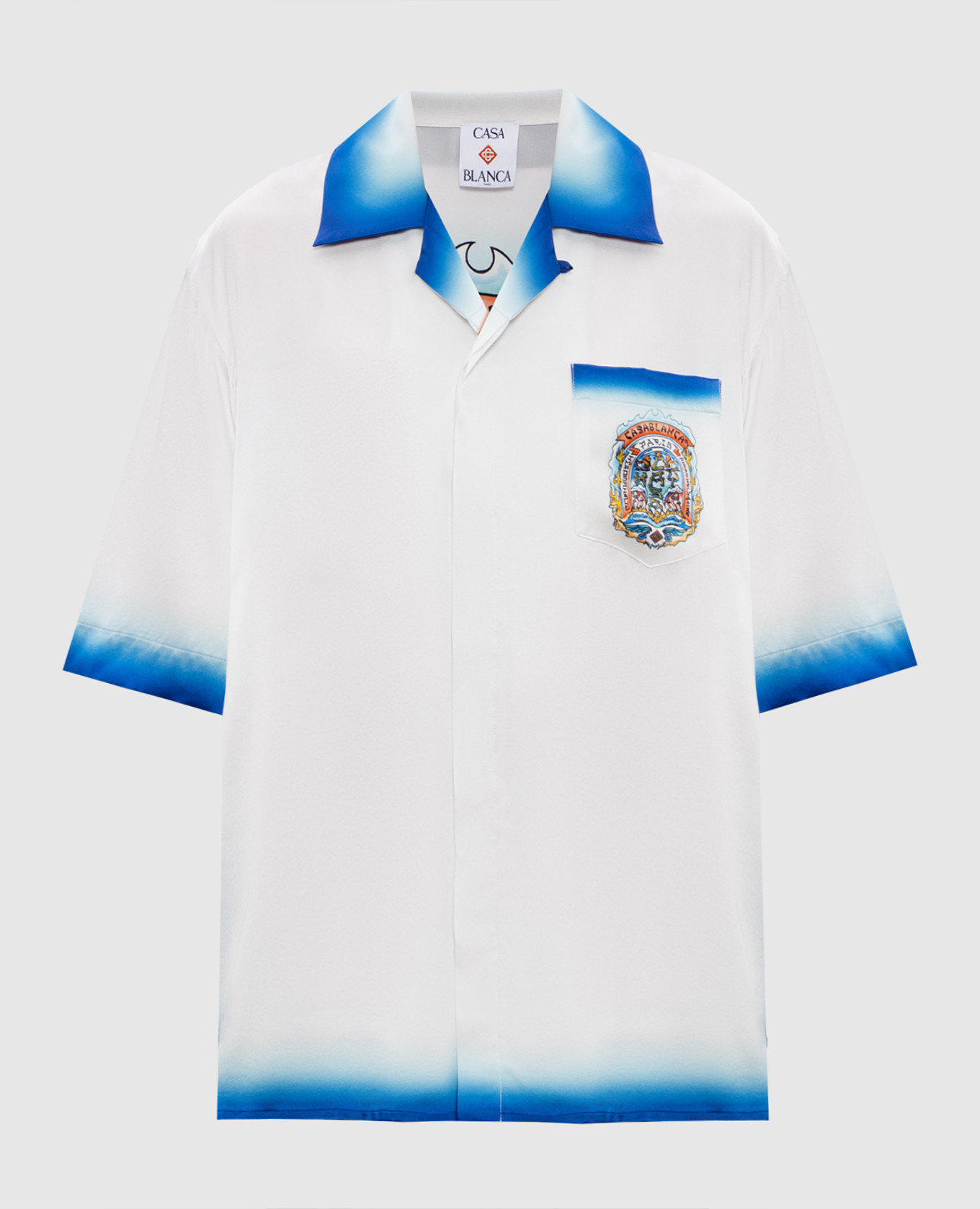 

Way Skate white silk blouse Casablanca