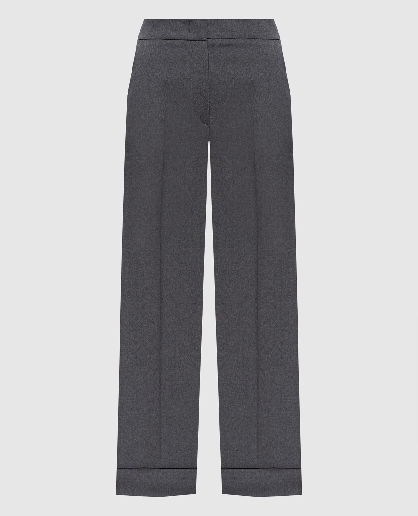 Gray pants with lapels Peserico