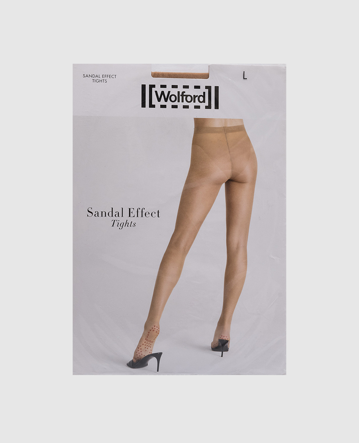 

Beige tights Sandal effect 9 Den Wolford, Бежевый