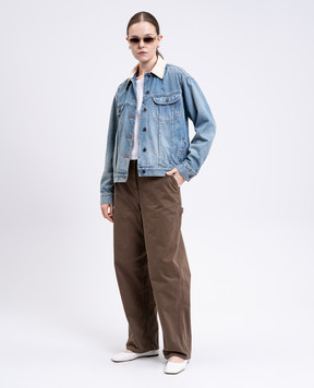 The Row Jorelle blue denim jacket 8938W3932
