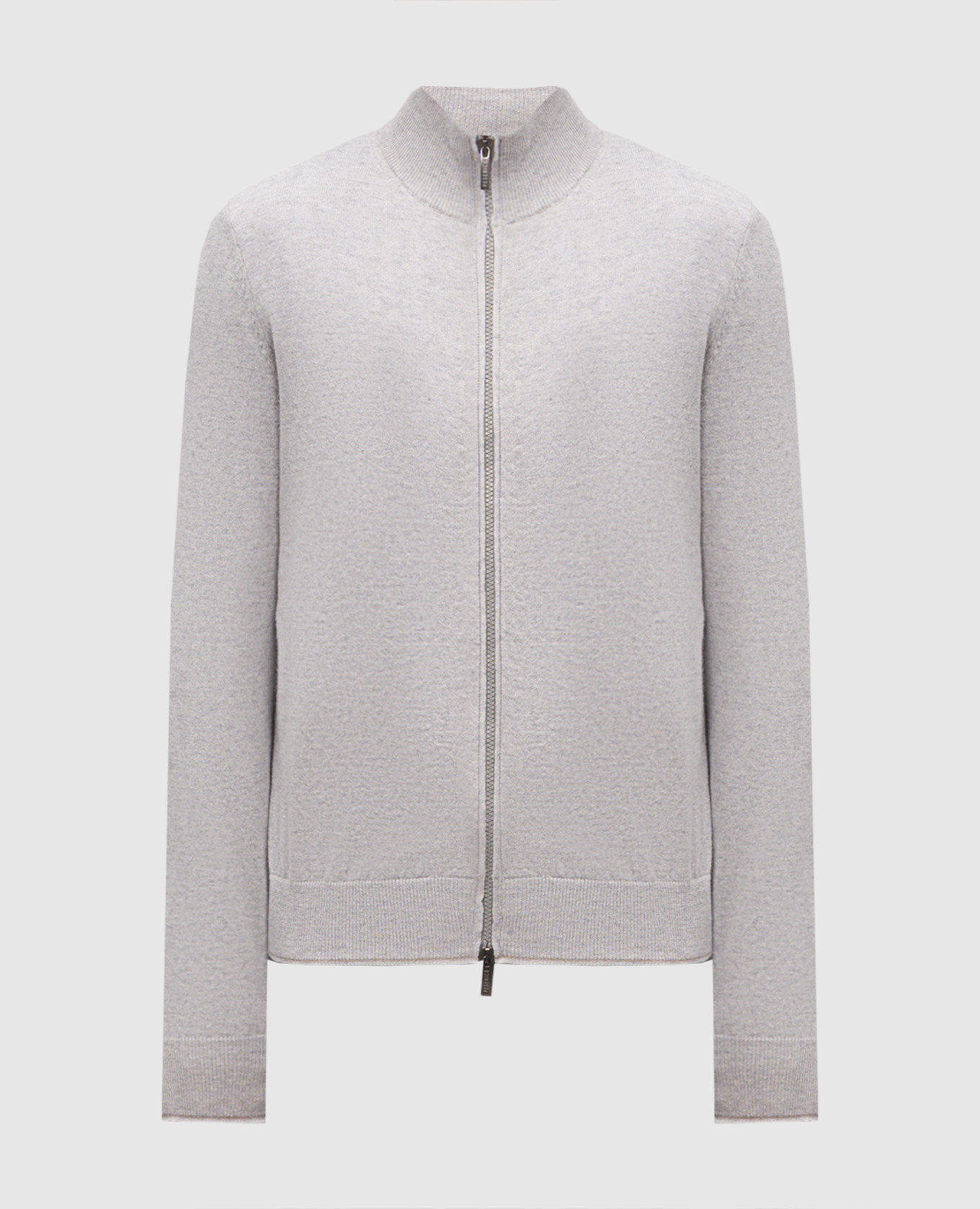 

Gray wool and cashmere cardigan Peserico, Grey