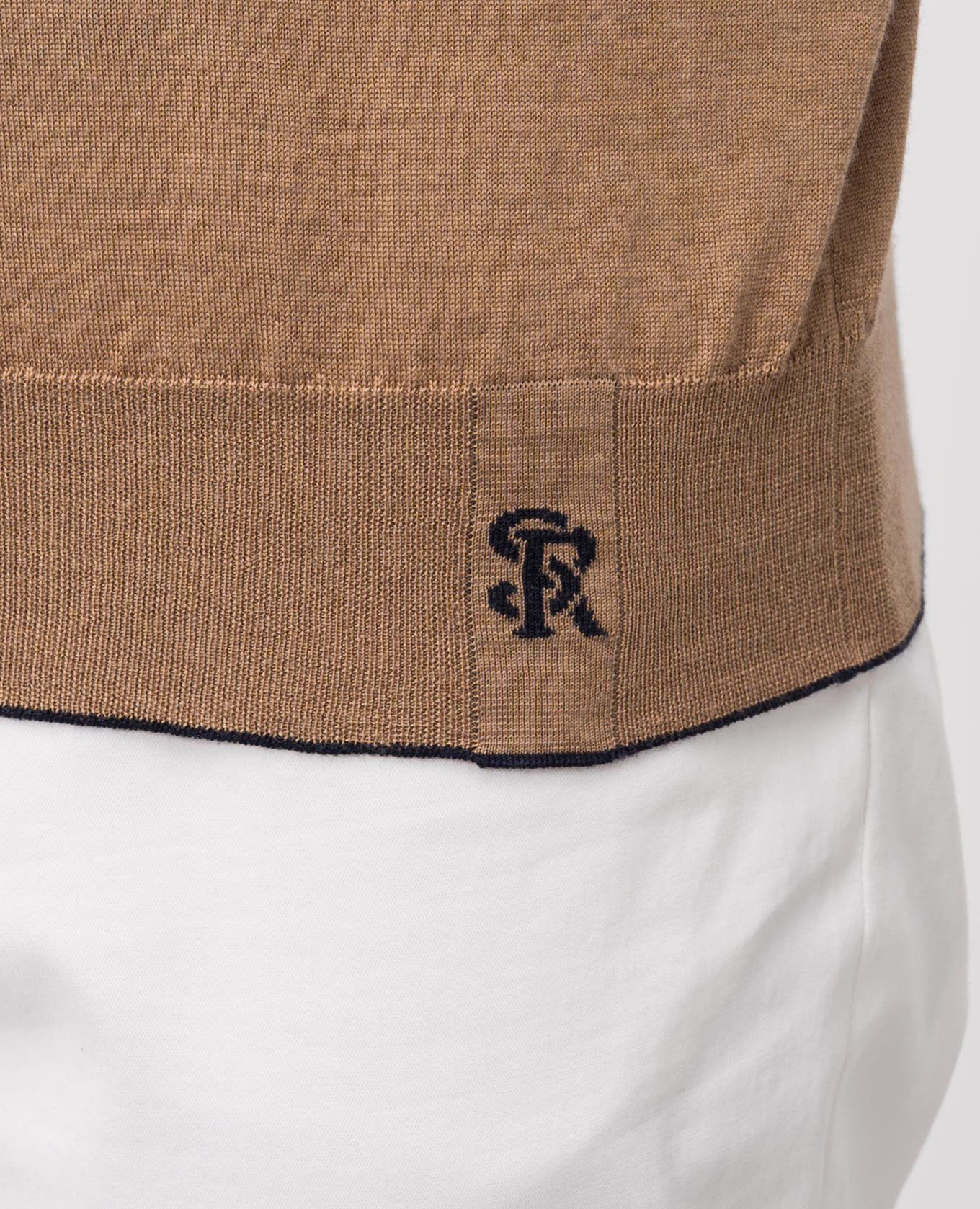 Brown sweater made of wool, silk and cashmere Stefano Ricci 5