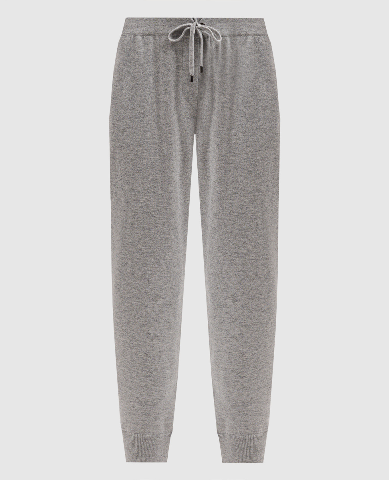 

Gray cashmere joggers with monil chain Brunello Cucinelli, Grey