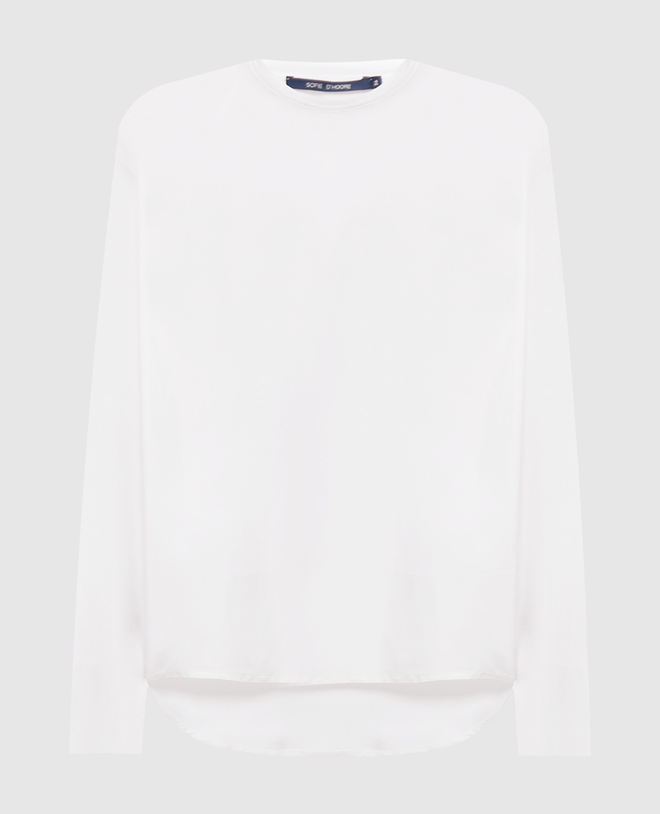 

BACH white silk blouse Sofie D`Hoore