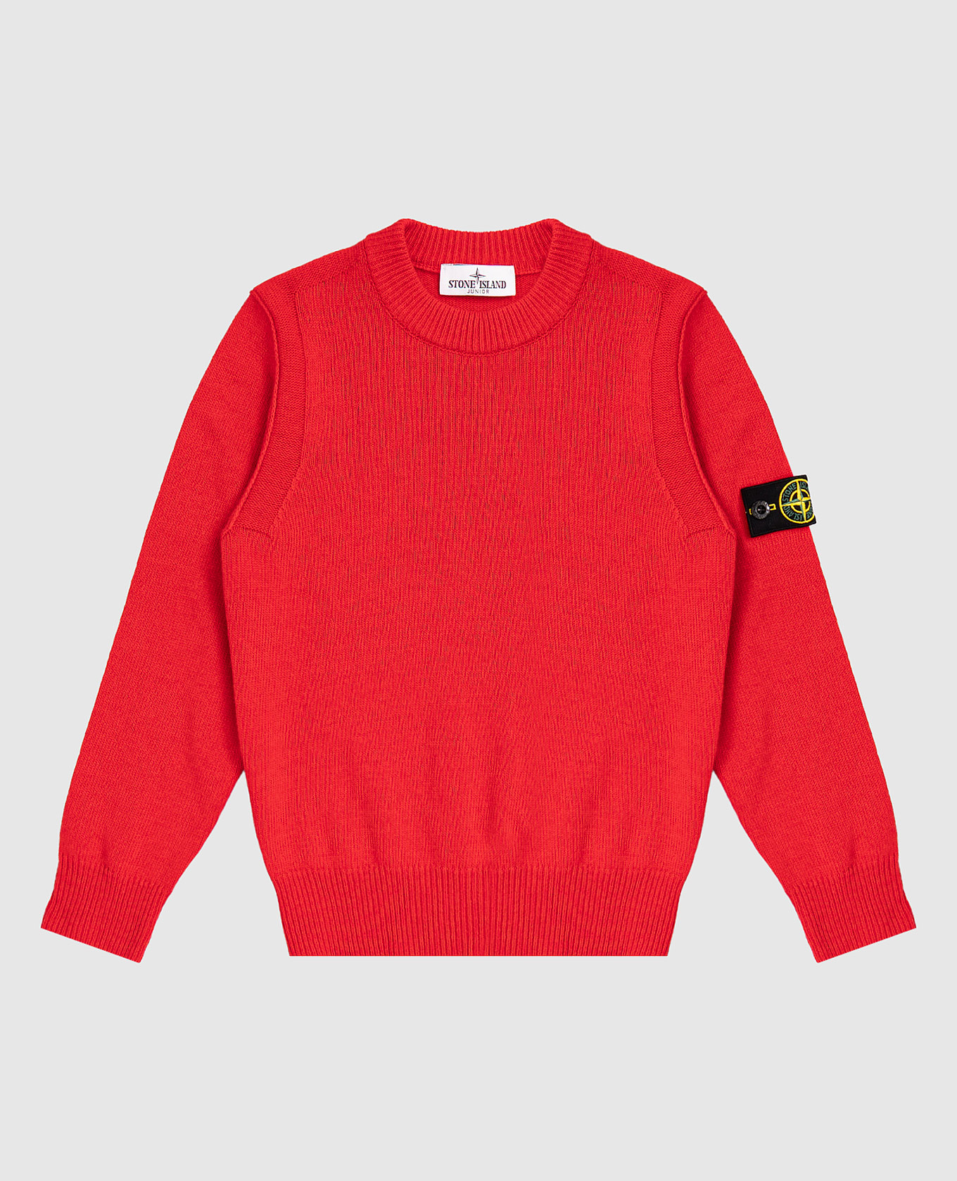 Children&#39;s red sweater with wool and cashmere Stone Island