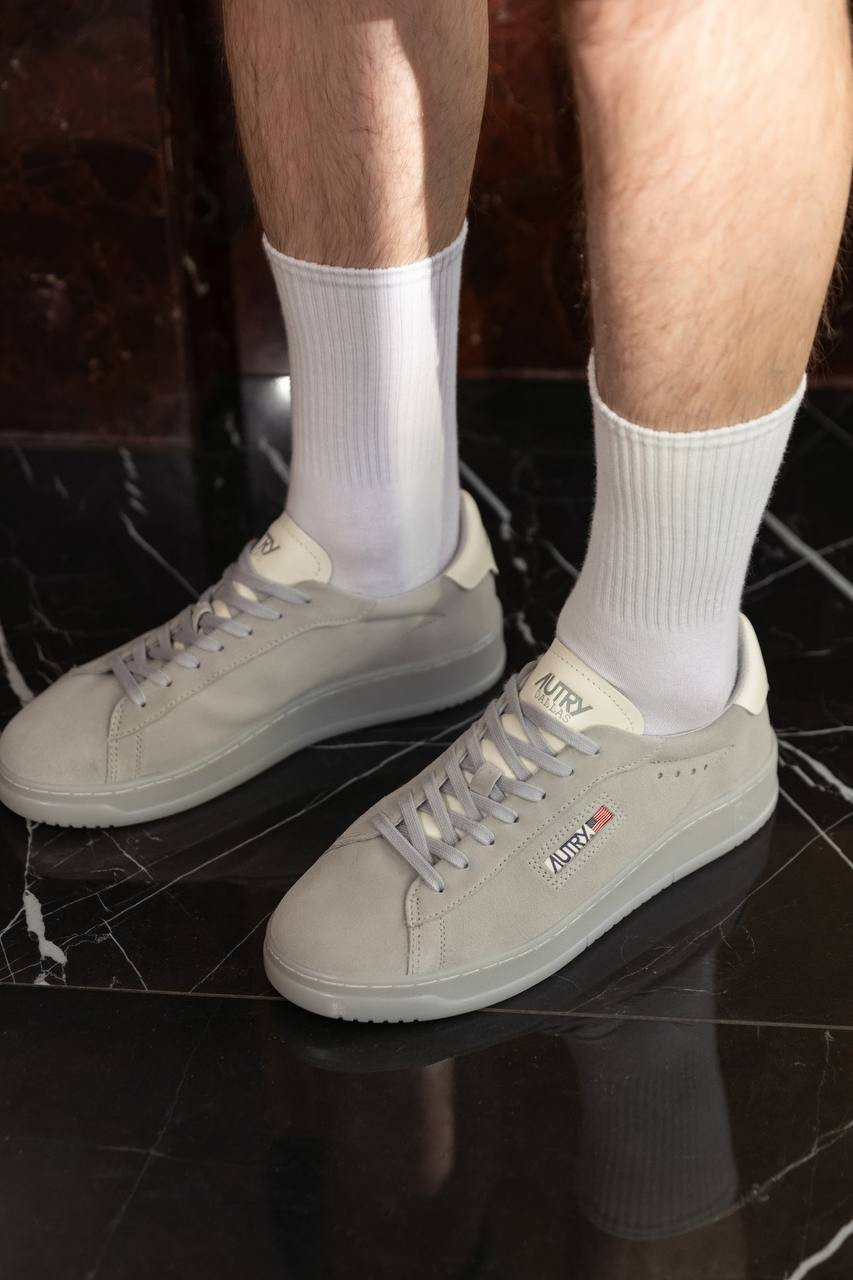 

Gray suede sneakers DALLAS AUTRY, Grey