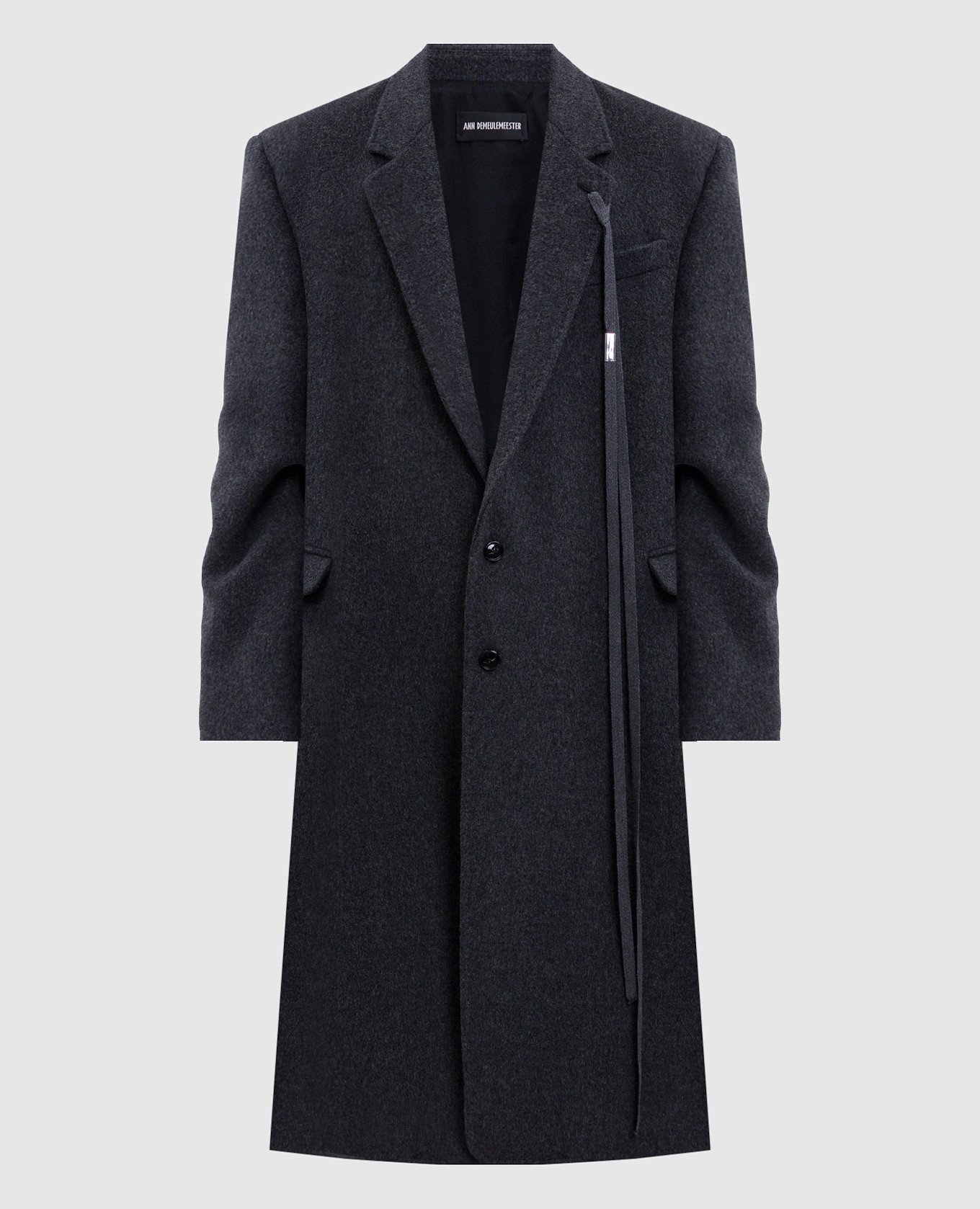 Leonard grey wool coat Ann Demeulemeester