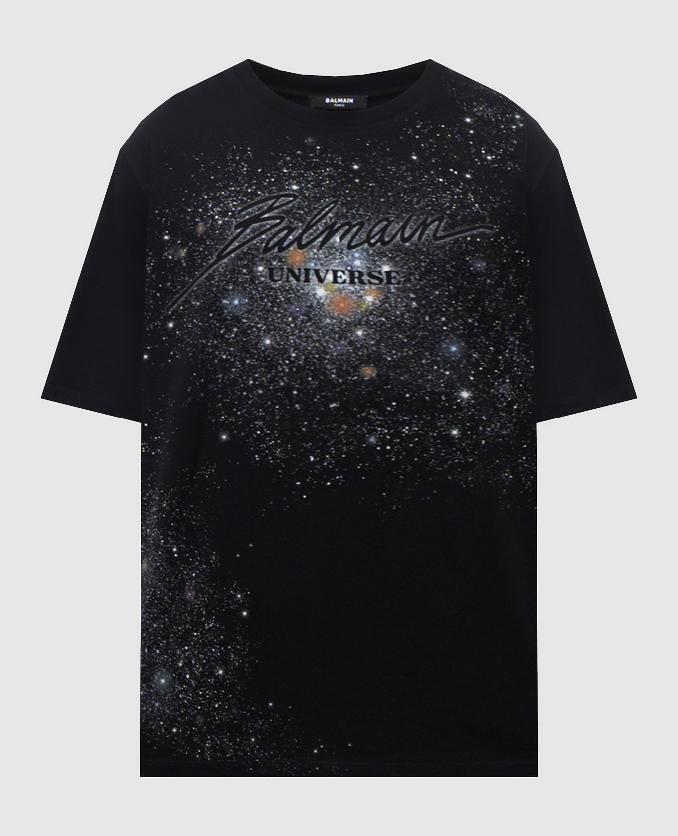 Black Universe T-shirt Balmain