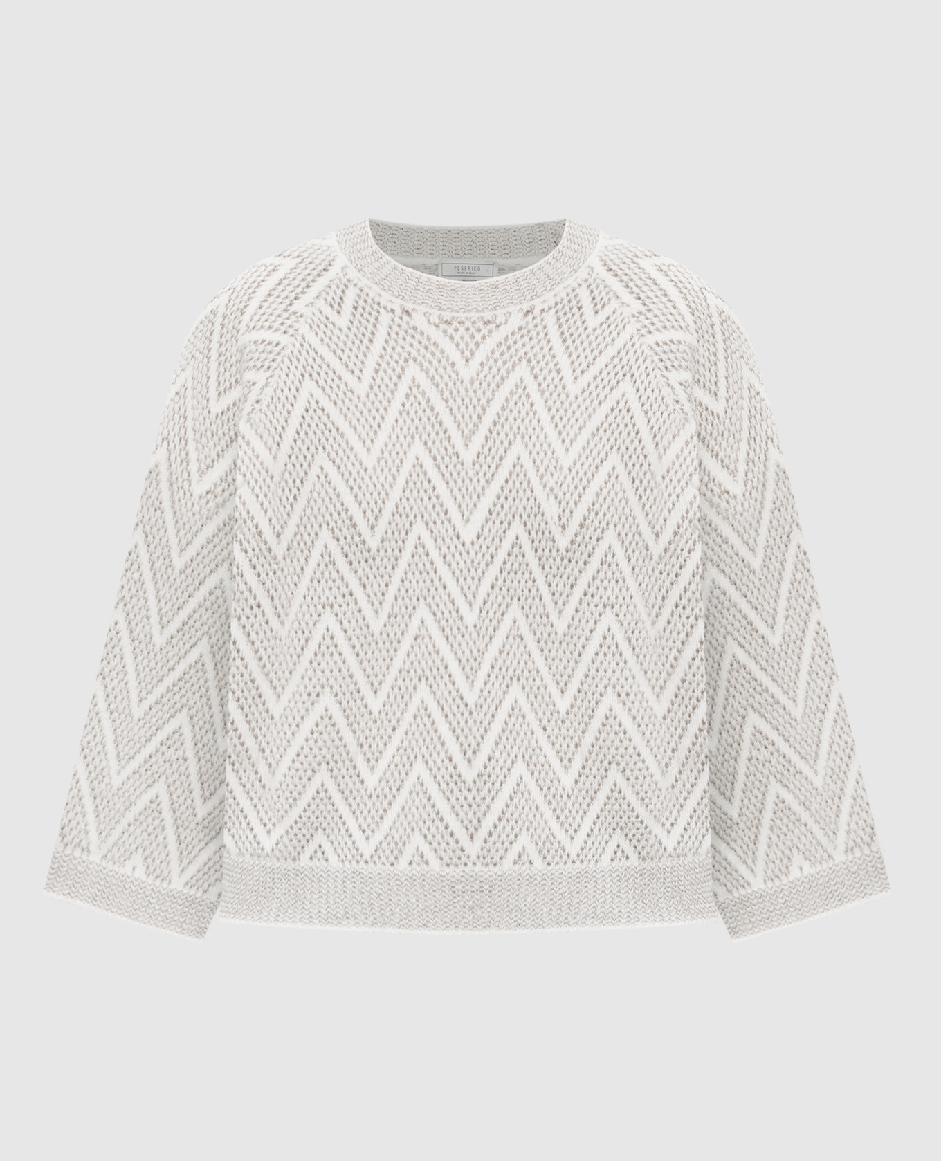 Patterned wool sweater Peserico