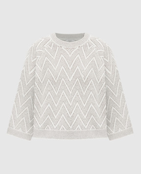 Peserico Patterned wool sweater A99353F059288D