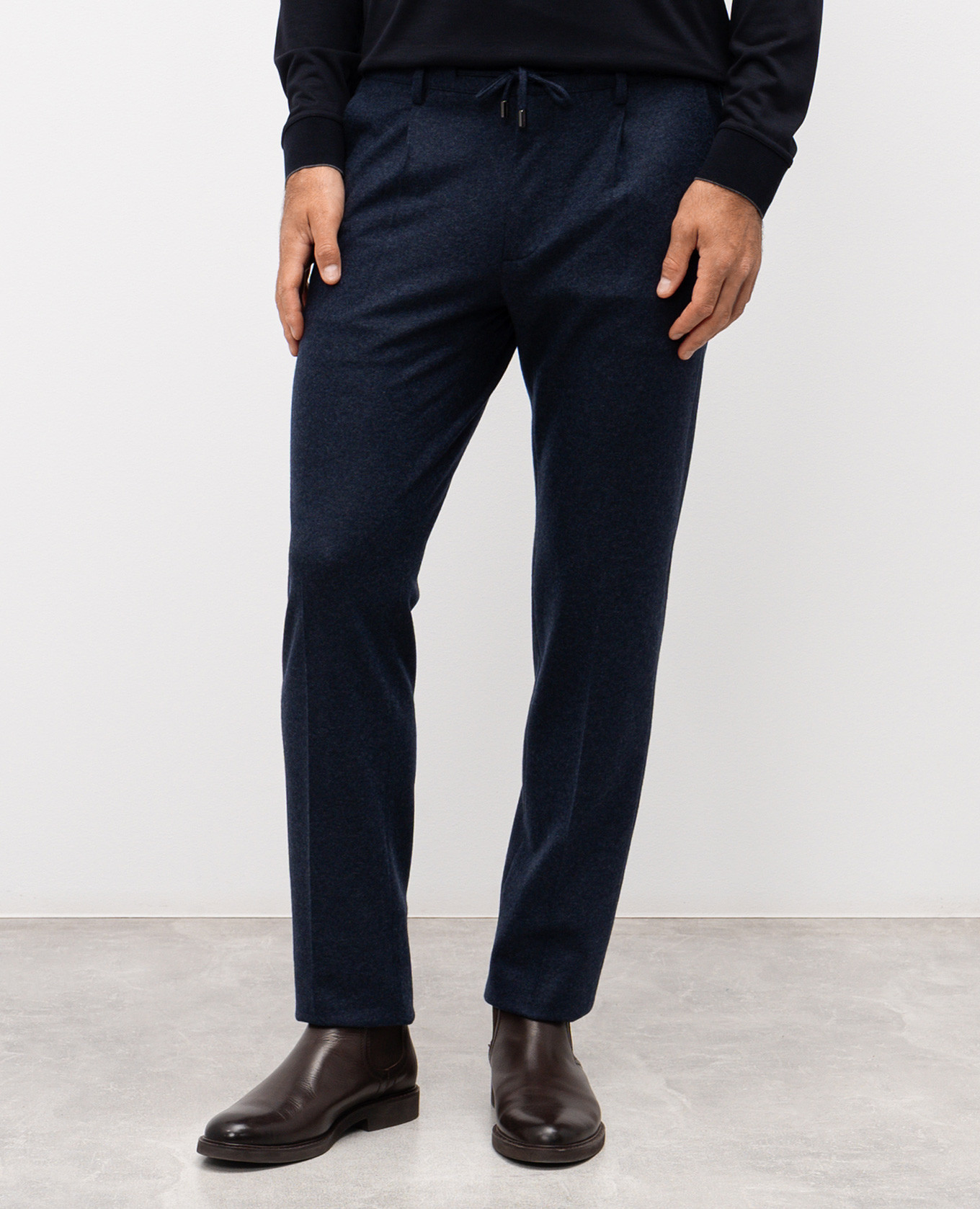 

Blue cashmere pants Stefano Ricci