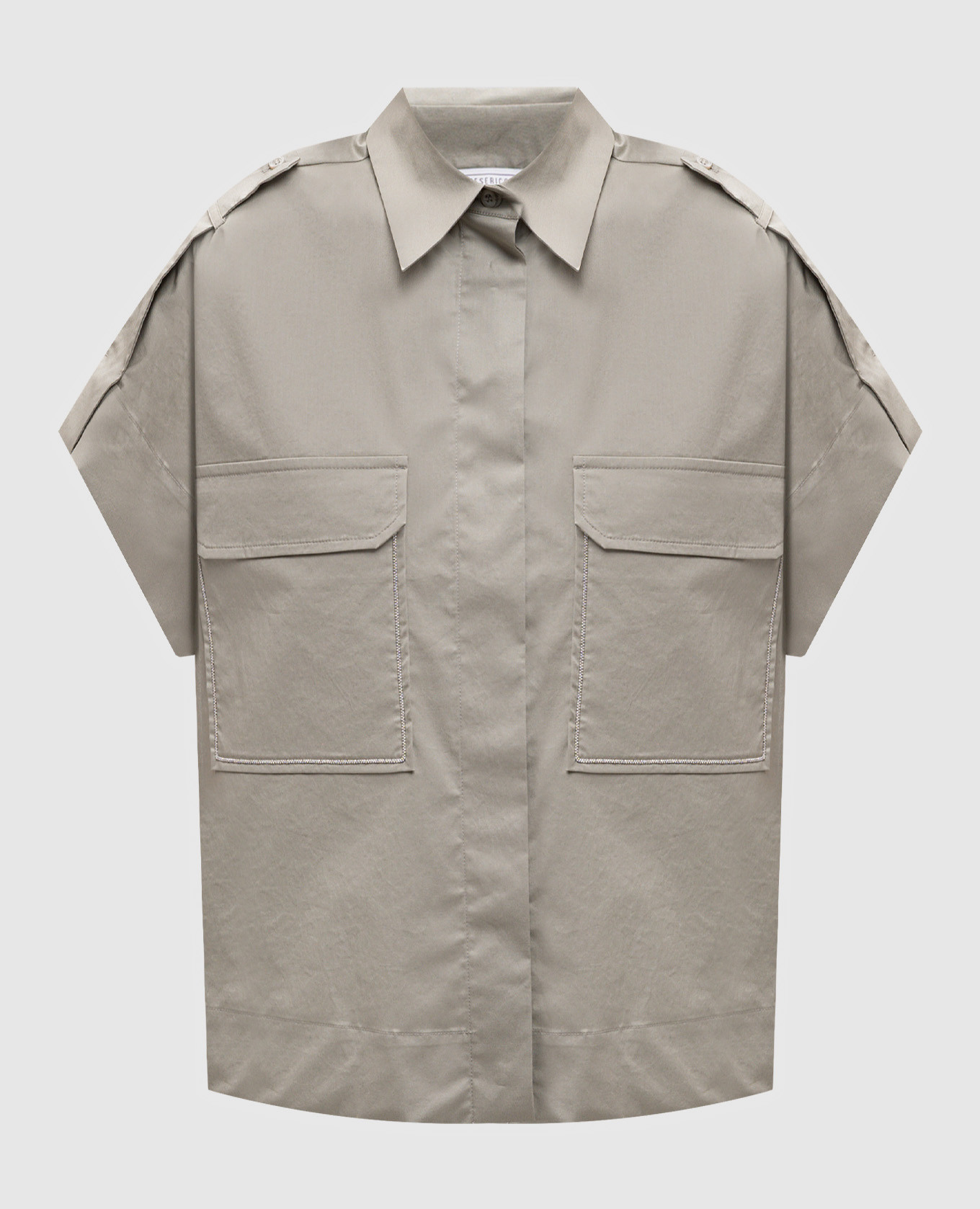 

Khaki Monil Chain Shirt Peserico