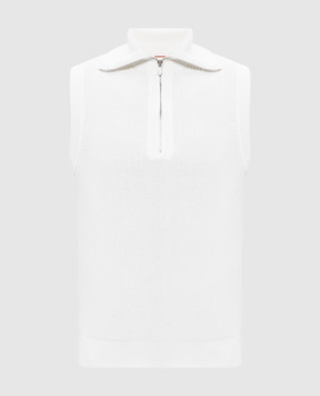 Brunello Cucinelli White vest M28708707