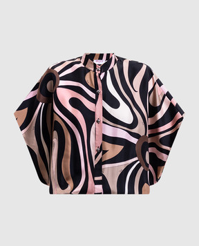 PUCCI Dress with silk in a branded print 5HJG505H761