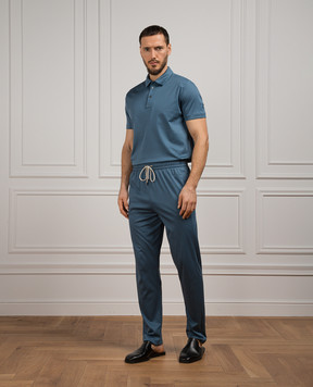 Zimmerli Blue polo 28643200