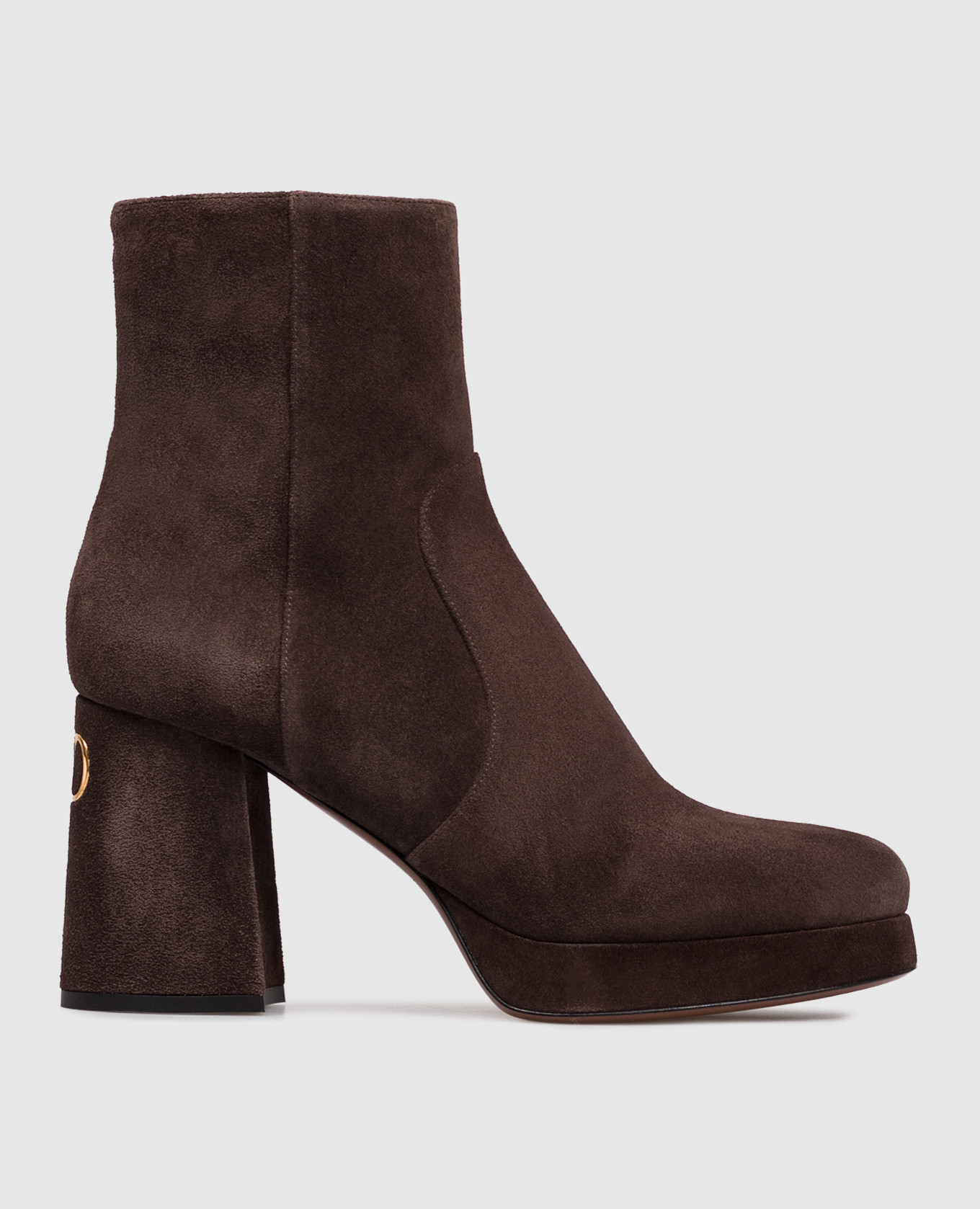 

Fawcette brown suede ankle boots Valentino