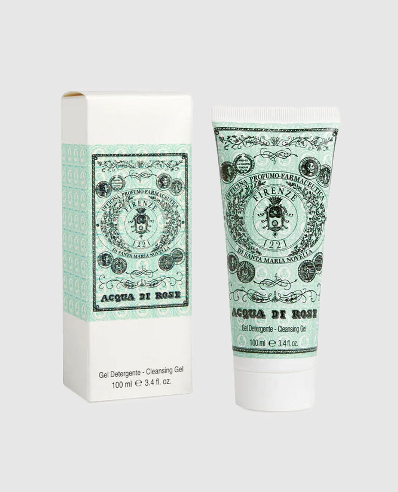 Acqua di rose face wash gel 100 ml santa maria novella