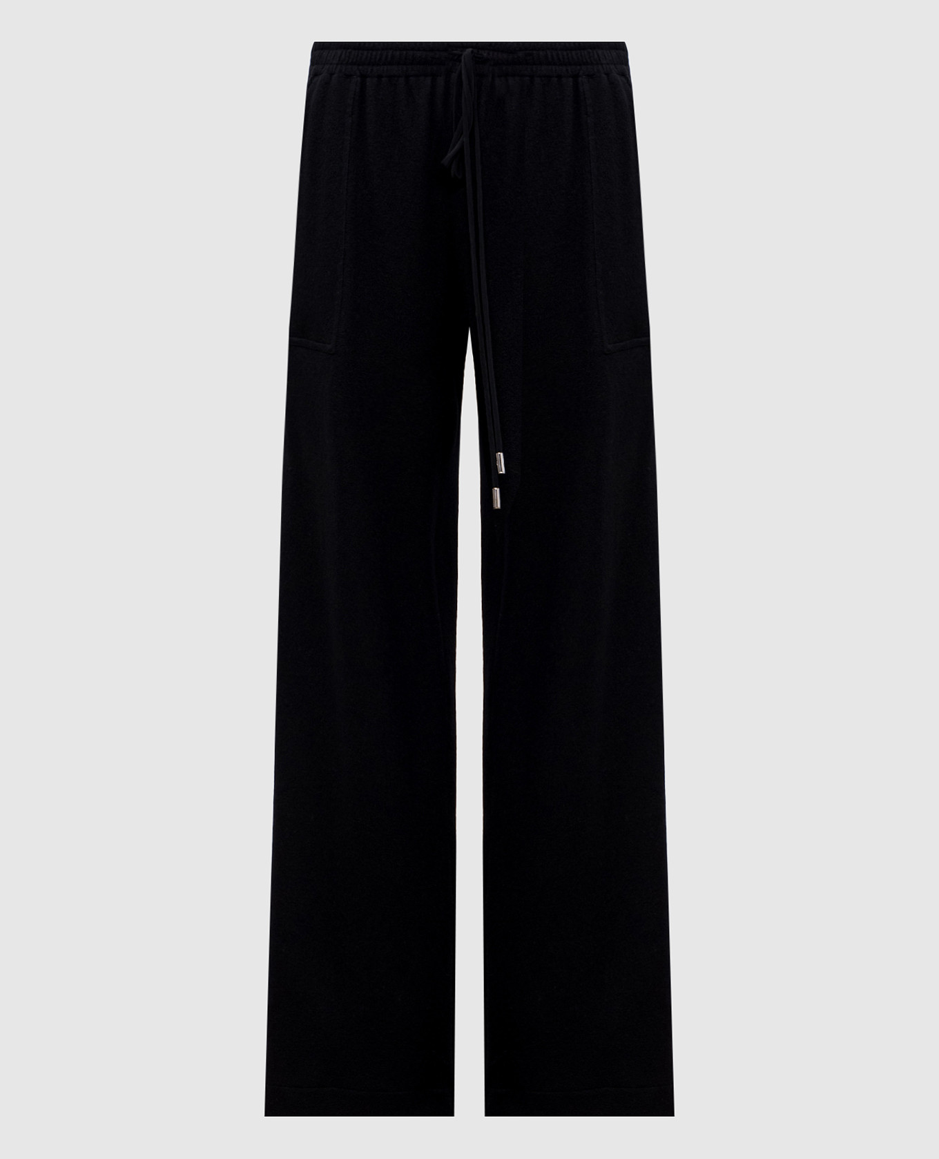 

Black wool, silk and cashmere pants Ermanno Scervino