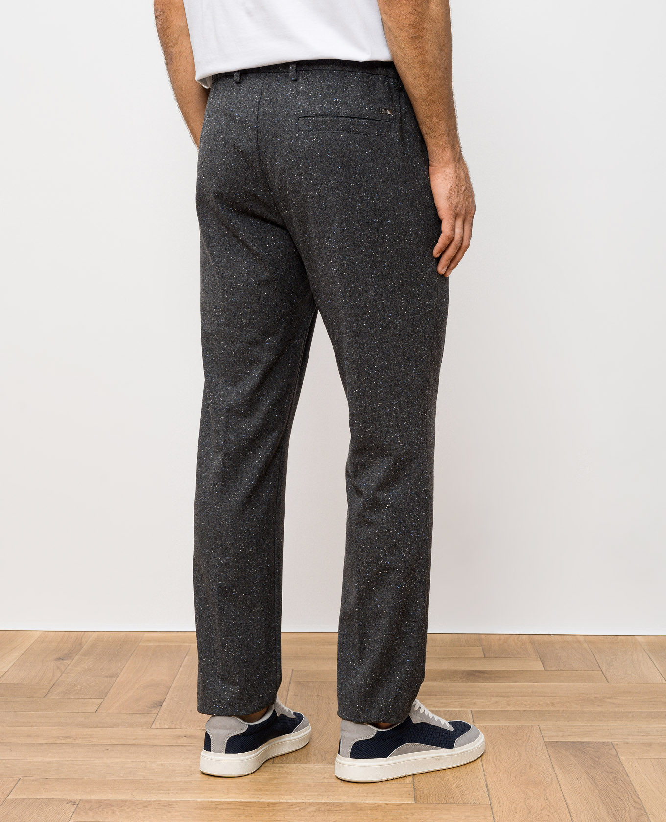 

Gray pants with wool Herno, Grey