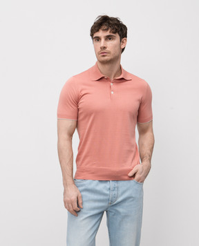 Brunello Cucinelli Pink polo M29800125