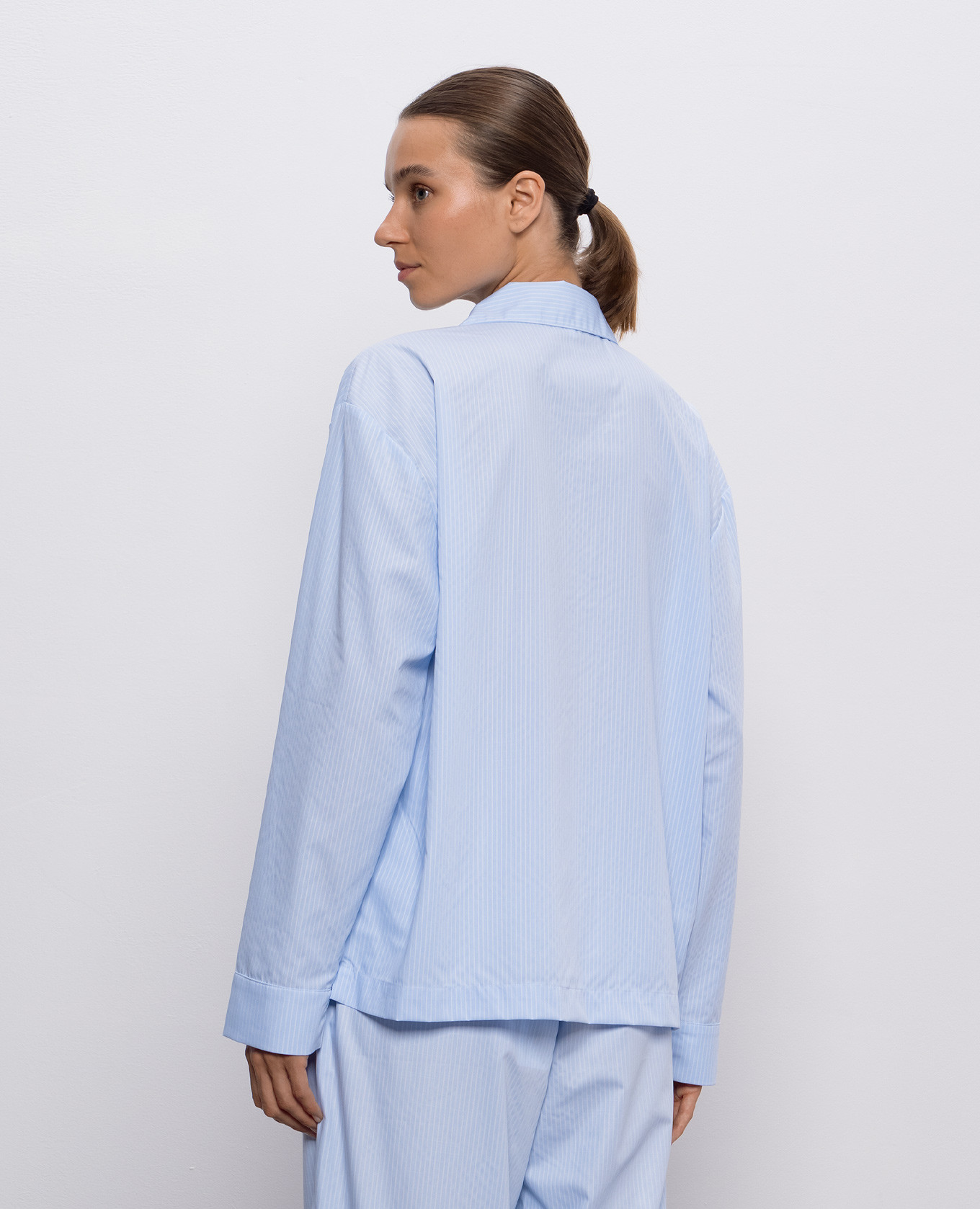 

Blue striped pajama shirt Dore & Rose, Light blue