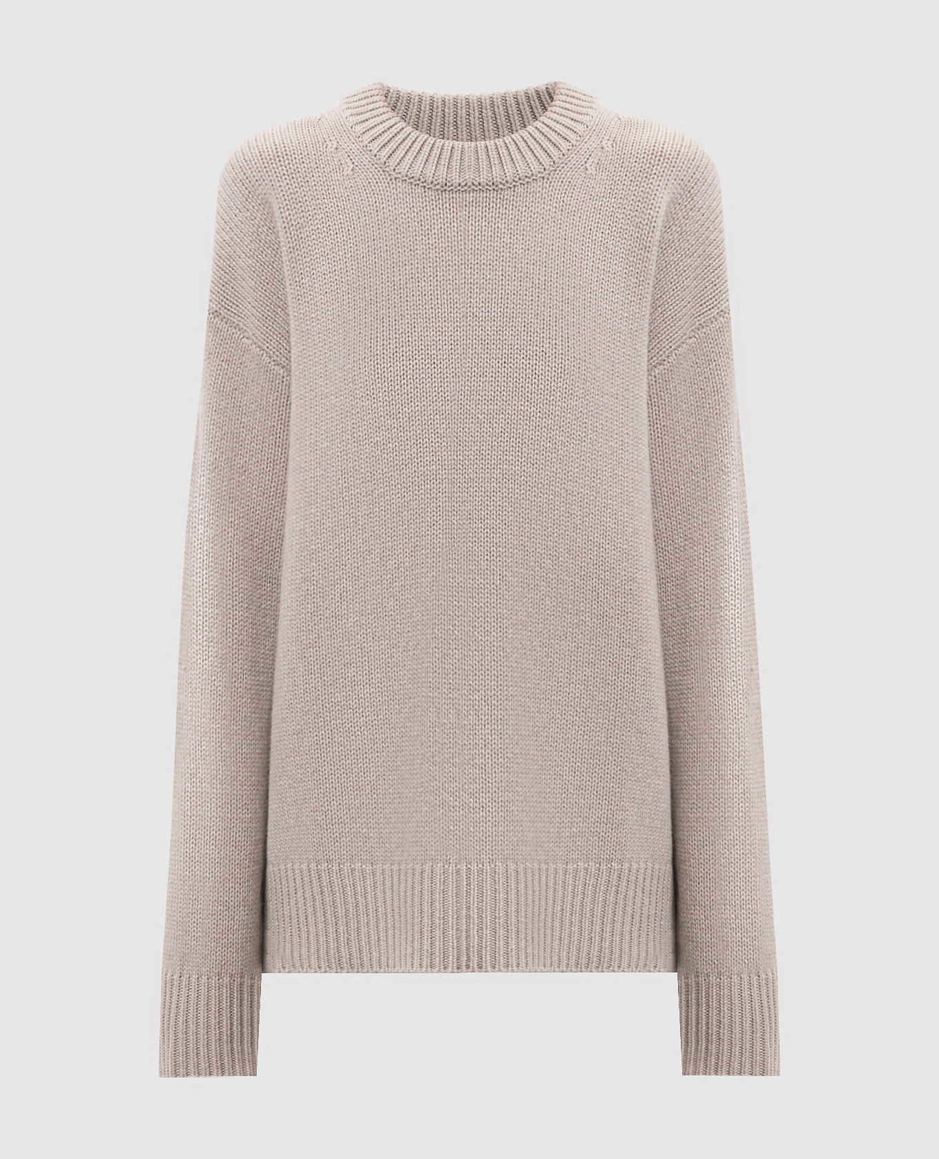 Renske beige cashmere sweater LISA YANG