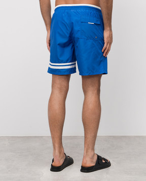 Stefano Ricci Blue logo swim shorts M6B5200130DFC001
