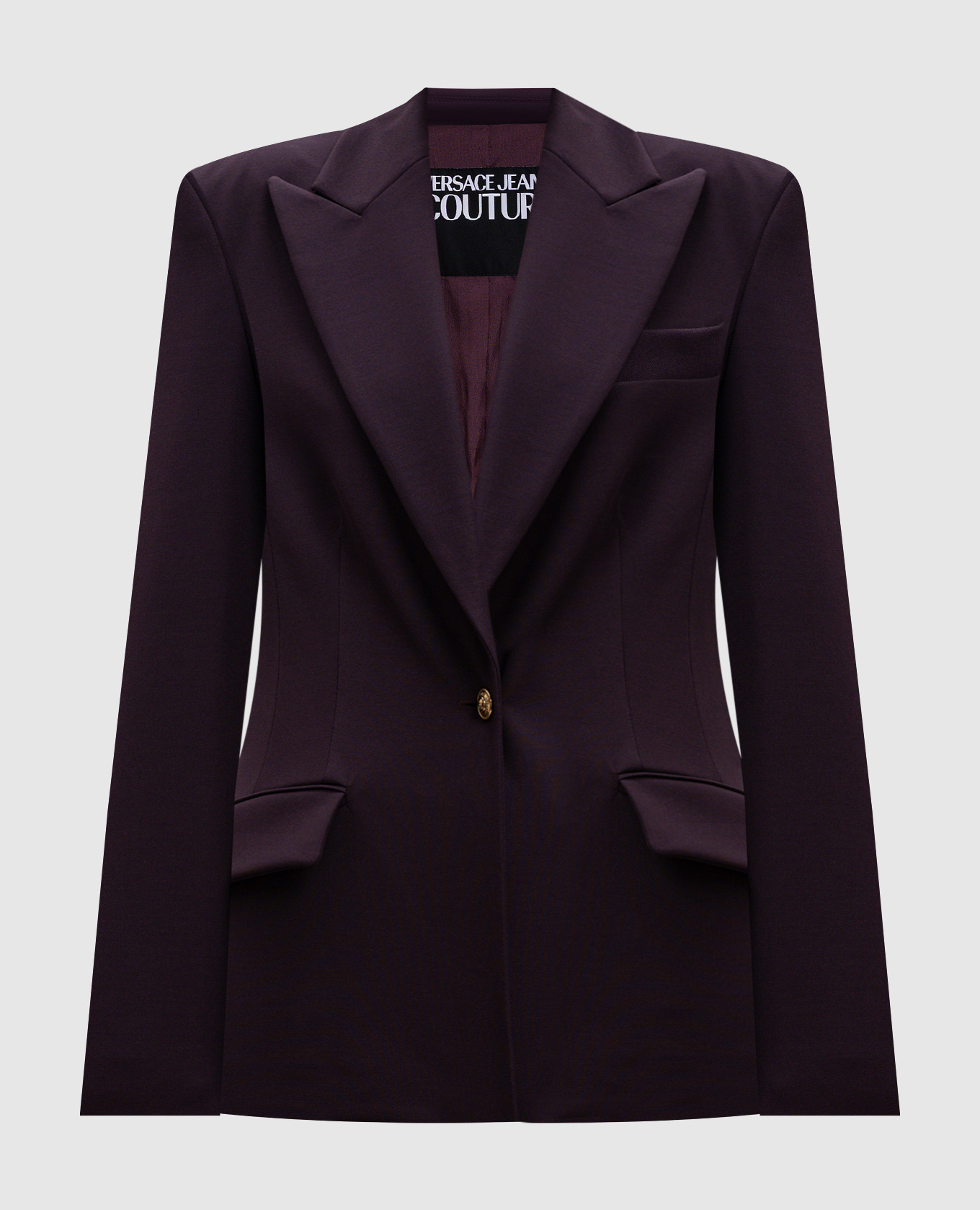 

Purple jacket in baroque style Versace Jeans Couture, Фиолетовый