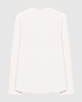 Lou Lou Studio ADALYN beige silk blouse ADALYN