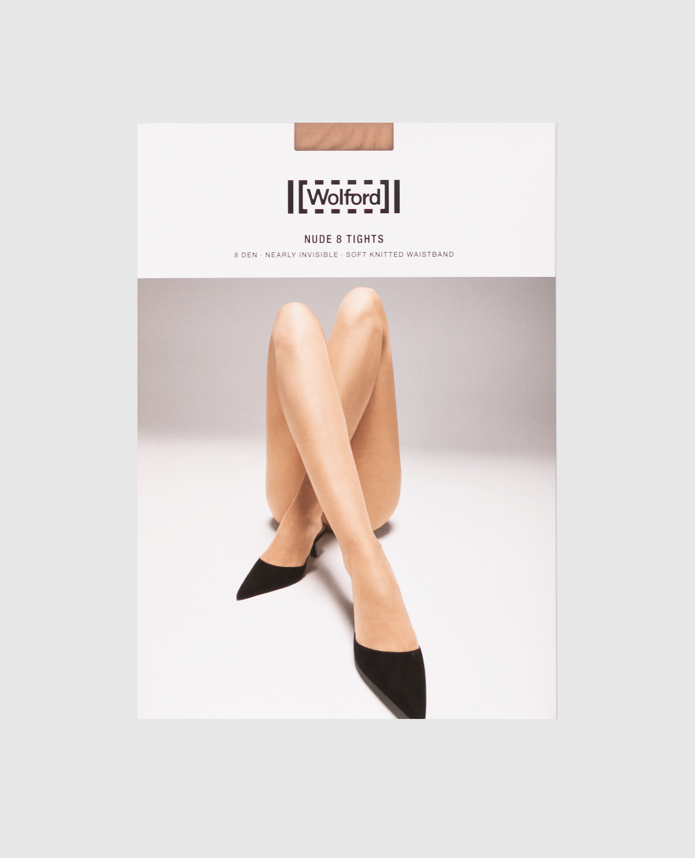 Beige tights 8 den Wolford