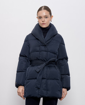 Peserico Blue quilted down jacket S24085A06104
