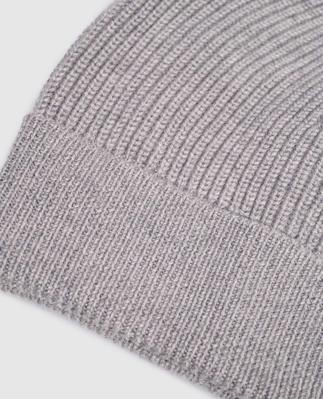 

Gray wool hat Peserico, Grey