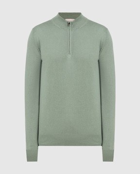 Cashmere&Whiskey Green cashmere jumper MU8661312341R46XL