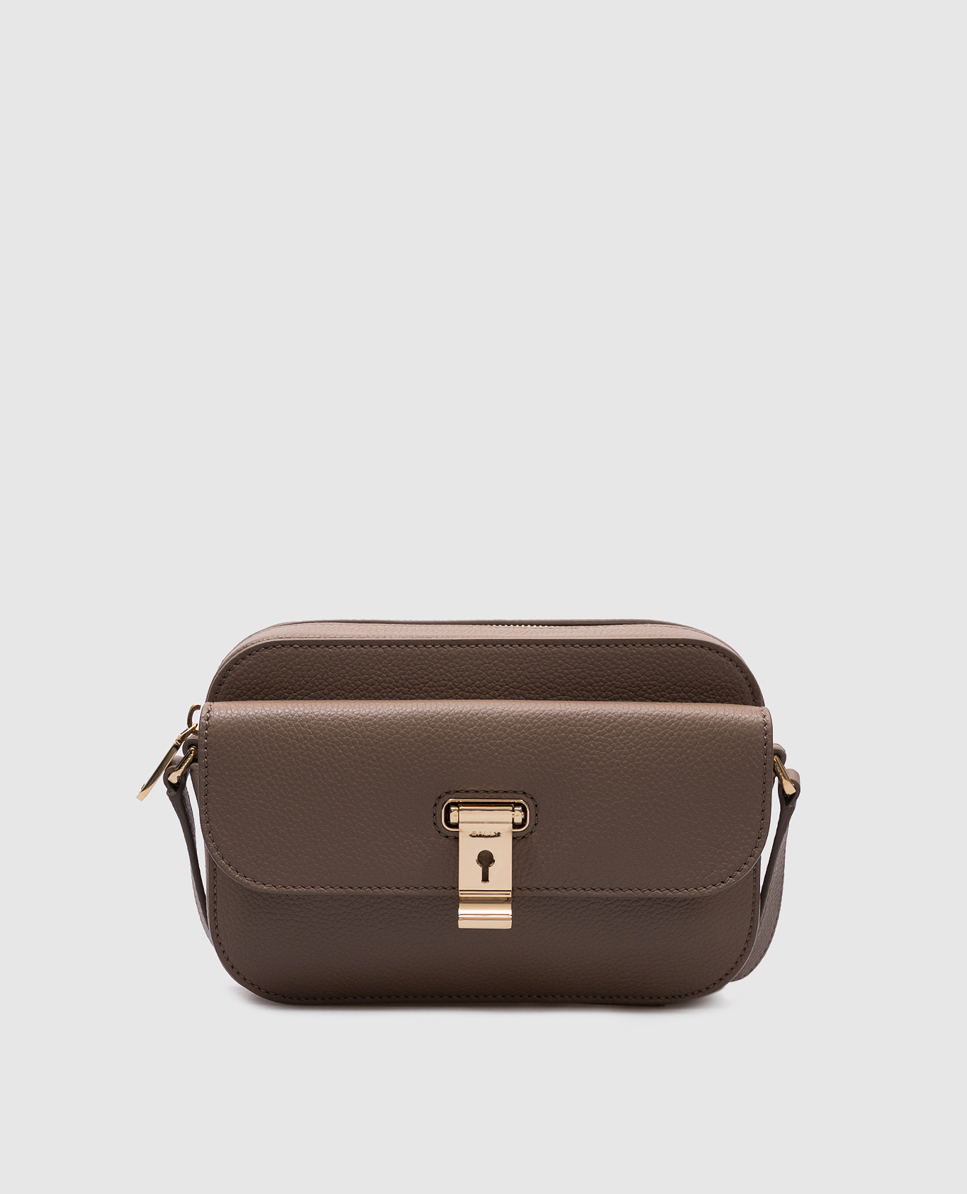 

Lock Me beige leather crossbody bag Bally