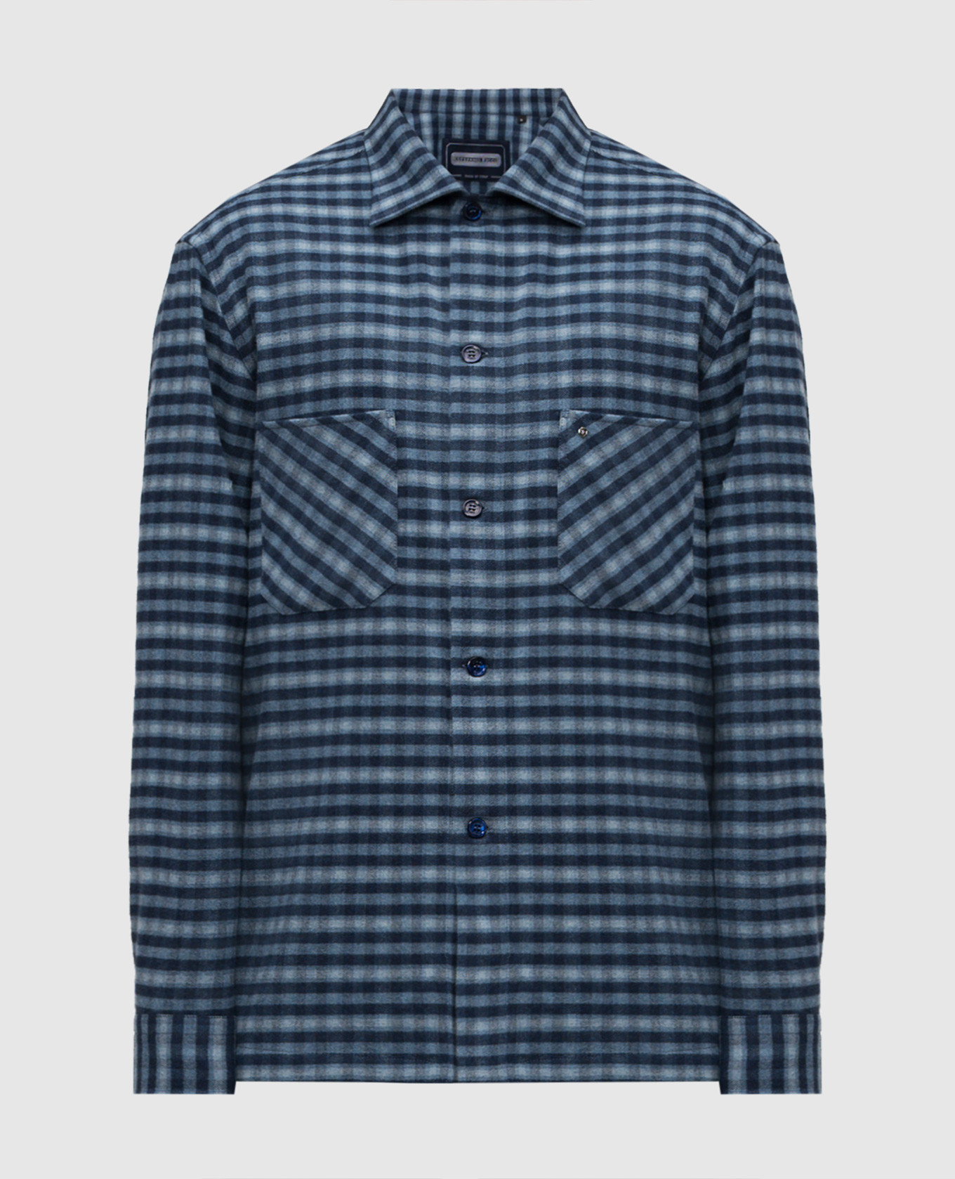 

Blue checkered shirt Stefano Ricci