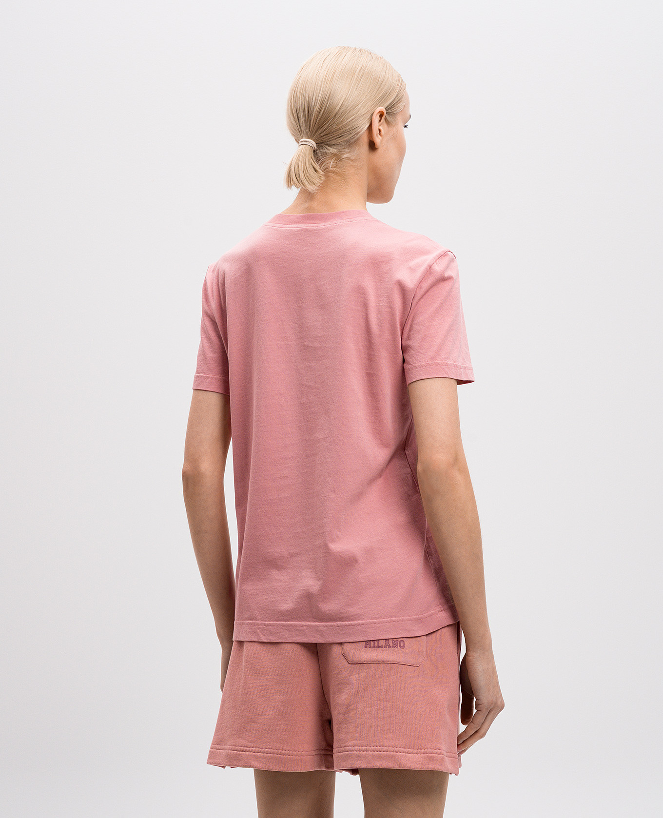 

Pink T-shirt with logo Dolce&Gabbana