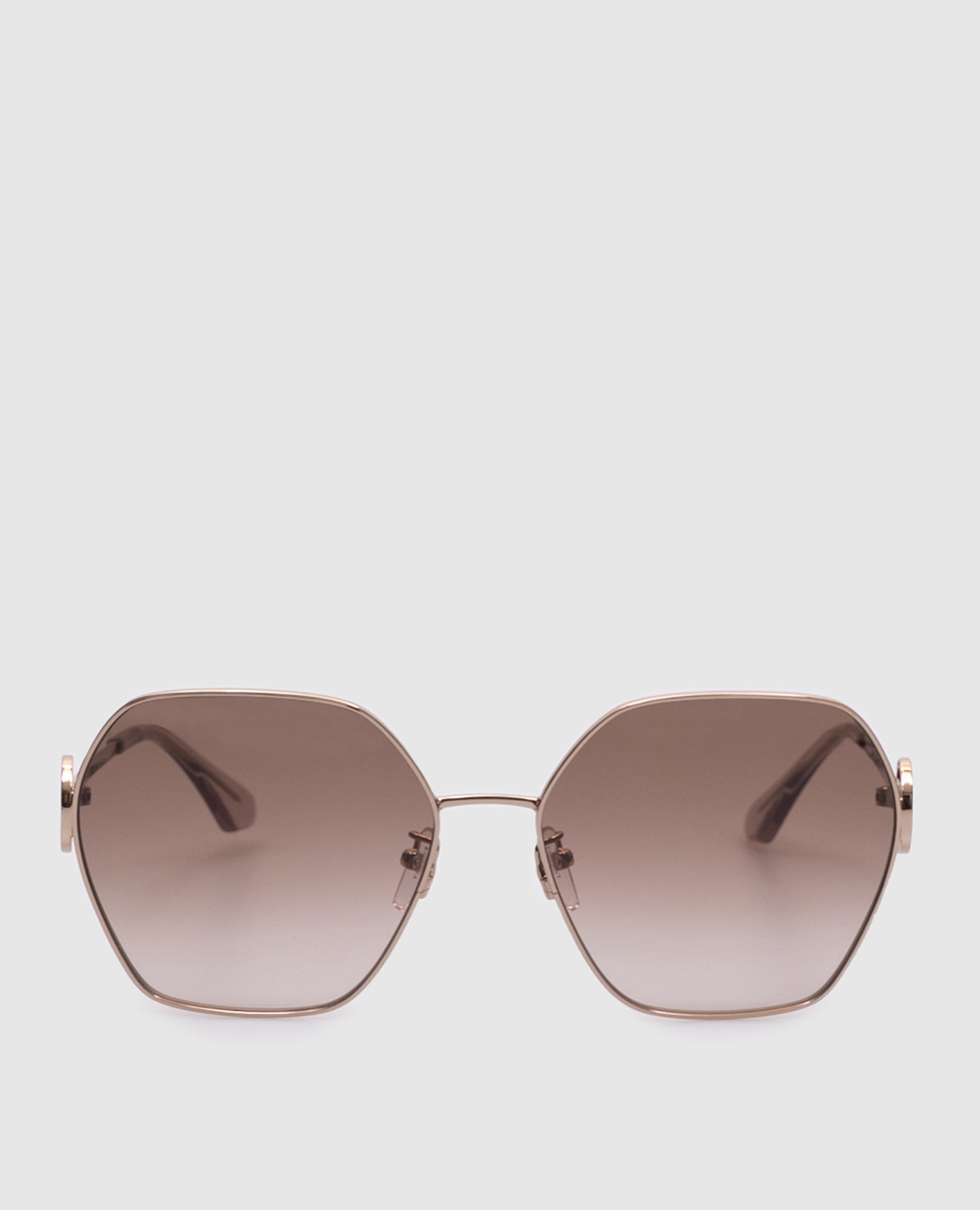 

Gold sunglasses with logo Twinset, Golden