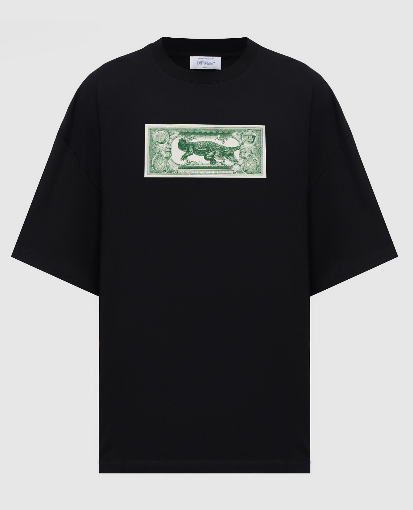 

Black T-shirt with Arrow logo print Off-White