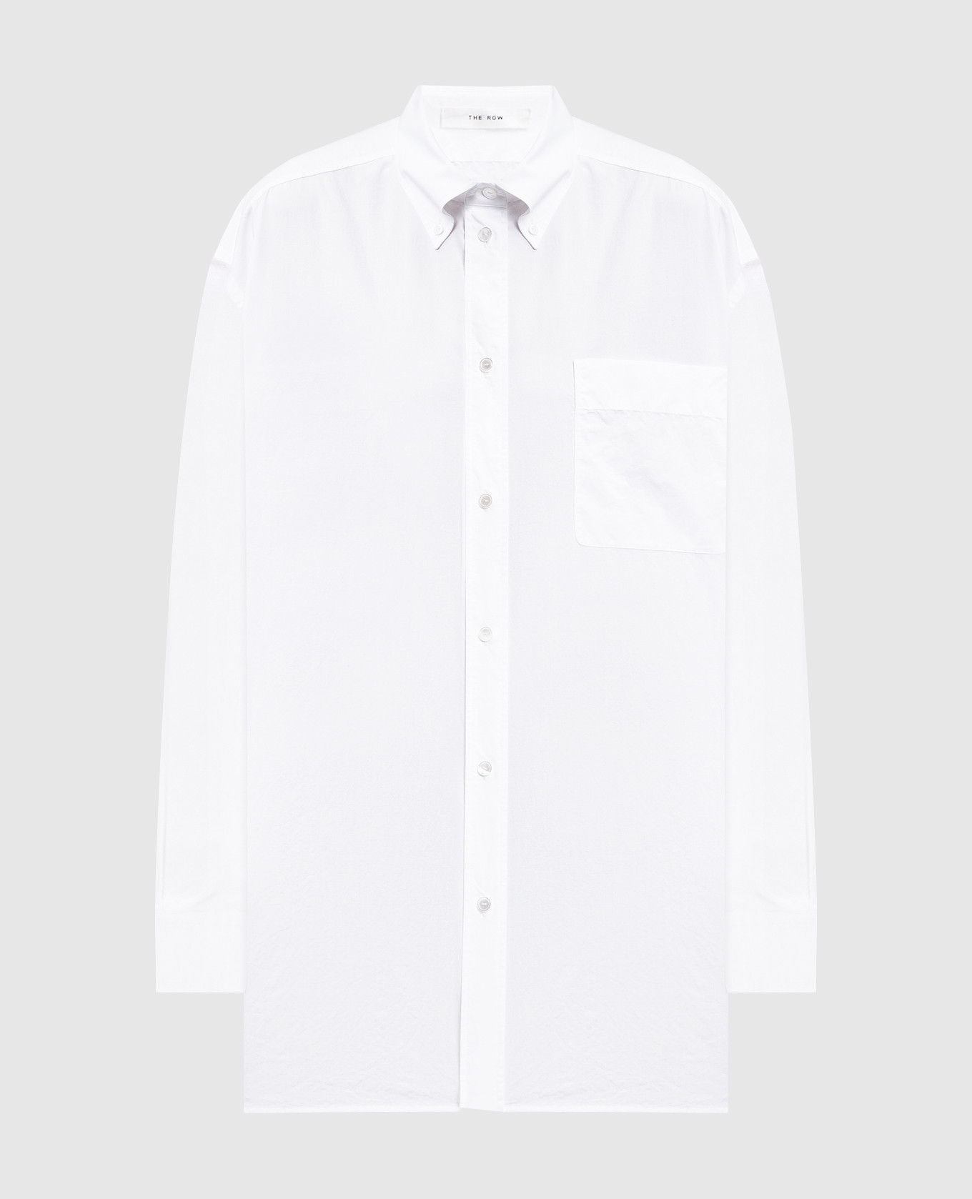 Victoria white loose-fit shirt The Row