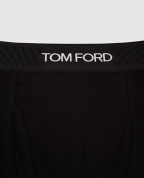 Tom Ford Black boxer briefs with logo T4LC31040